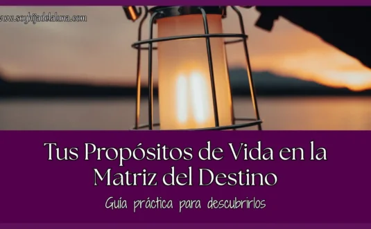 Propósitos de vida en la Matriz del Destino